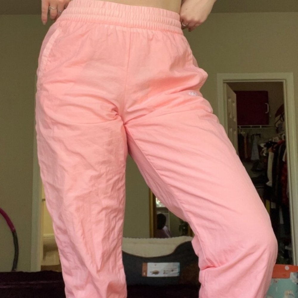 Adidas Pink Track Pants - Size Small